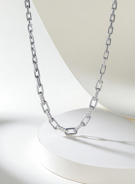 周六福S925银项链送男友生日礼物