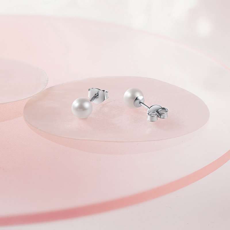 周六福淡水珍珠耳钉女S925银耳饰耳针高级优雅简约送女友节日礼物,淘宝优惠券,粉丝福利购,淘宝优惠卷