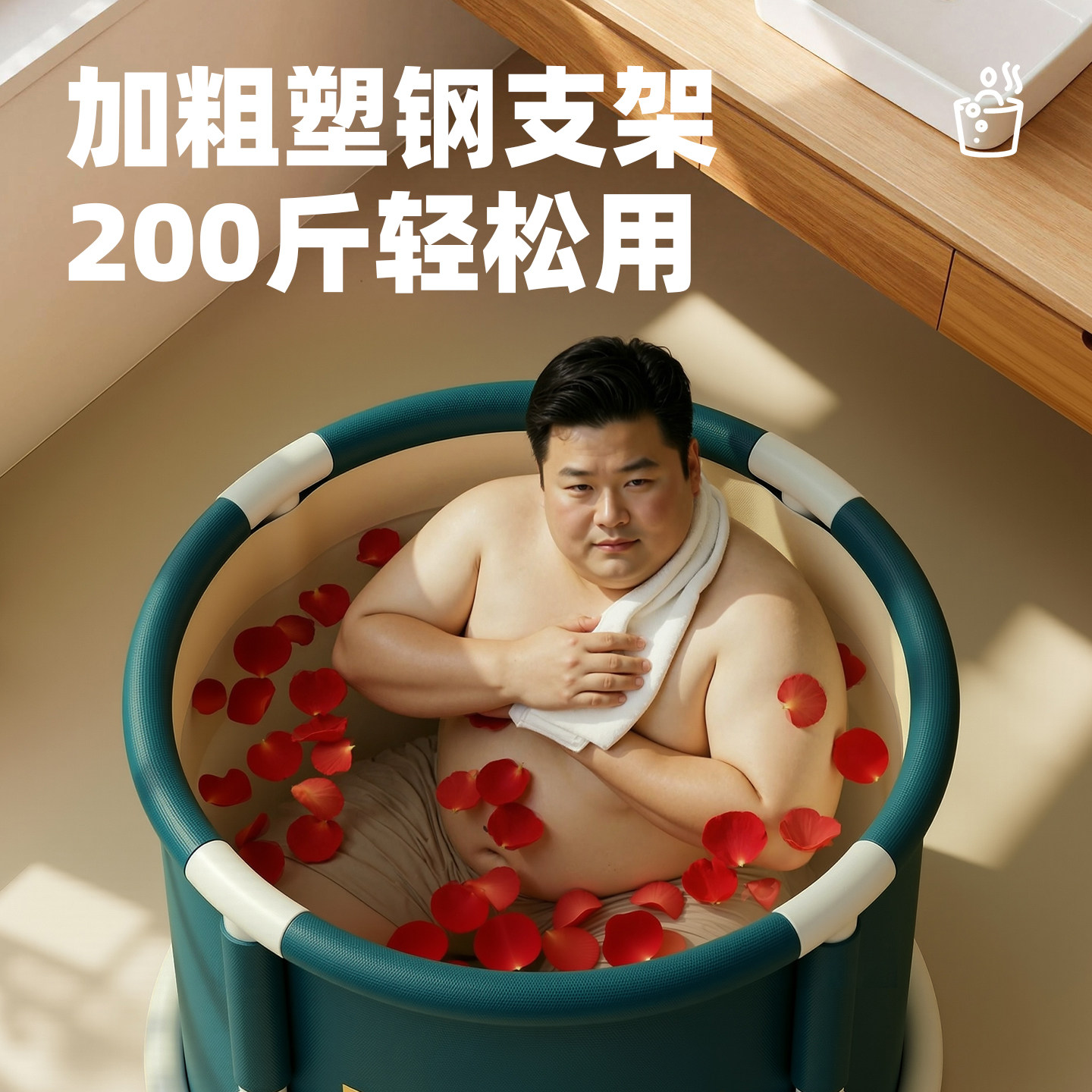 泡澡桶大人折叠成人专用家用可坐冬季浴缸全身儿童浴盆洗澡沐浴桶,淘宝优惠券,粉丝福利购,淘宝优惠卷