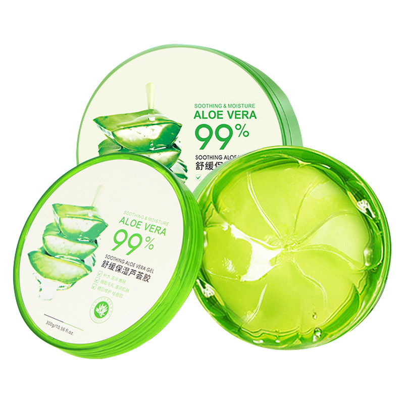 芦荟胶正品祛痘膏凝胶补水舒缓面膜 雅艺乳液/面霜