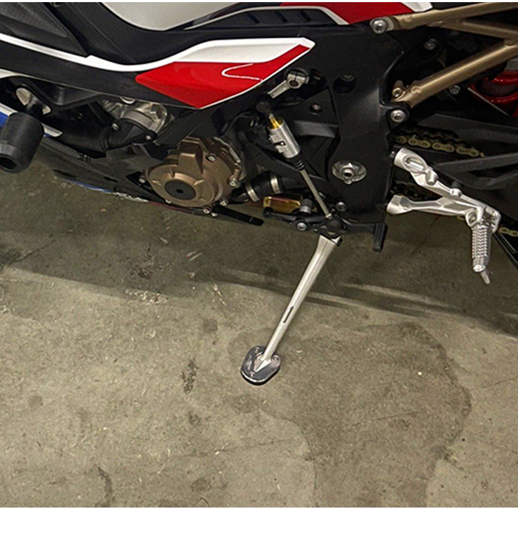 适用于宝马 S1000RR 19-23年 改装专用SW款加大脚撑底座加大脚垫 - 图0