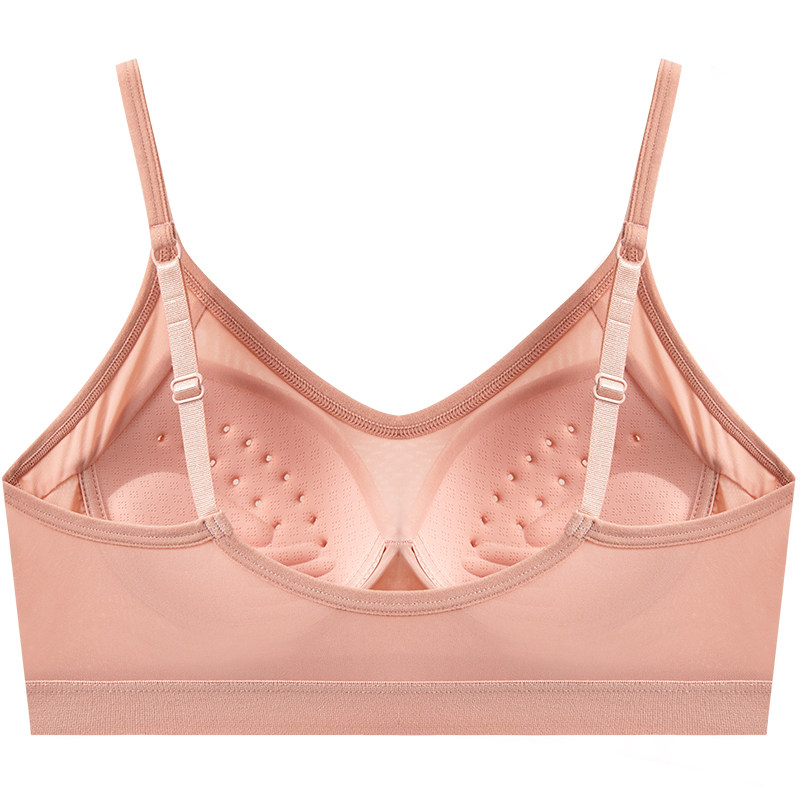 美背吊带带一体聚拢上托防下垂抹胸 蓓莱芬抹胸