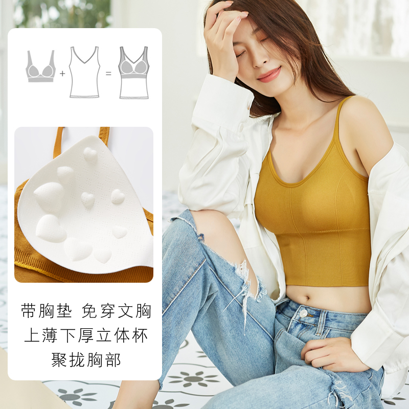 卡卡学生高中聚拢收副乳防下垂抹胸 蓓莱芬文胸