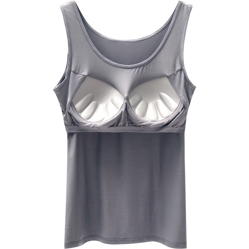 莫代尔长款打底吊带女带一体裹胸 蓓莱芬吊带/背心/T恤