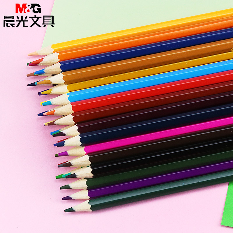 掌握彩铅笔油性彩色铅笔24/36/48色画笔套装彩铅手绘美术涂色笔 - 图3