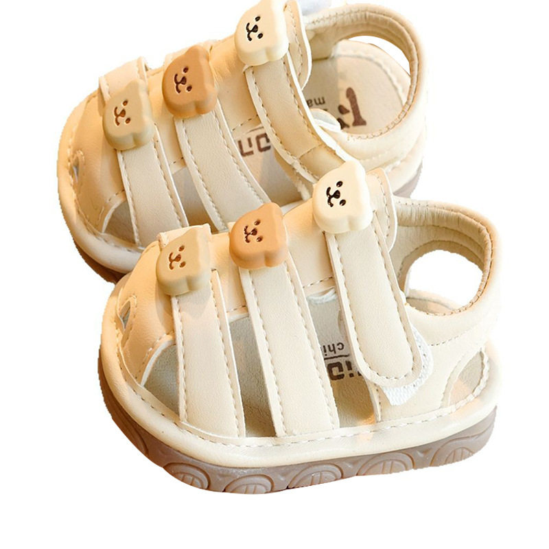 学步鞋夏季凉鞋初学者宝宝鞋子1-2岁婴儿鞋子软底防滑透气叫叫鞋,淘宝优惠券,粉丝福利购,淘宝优惠卷