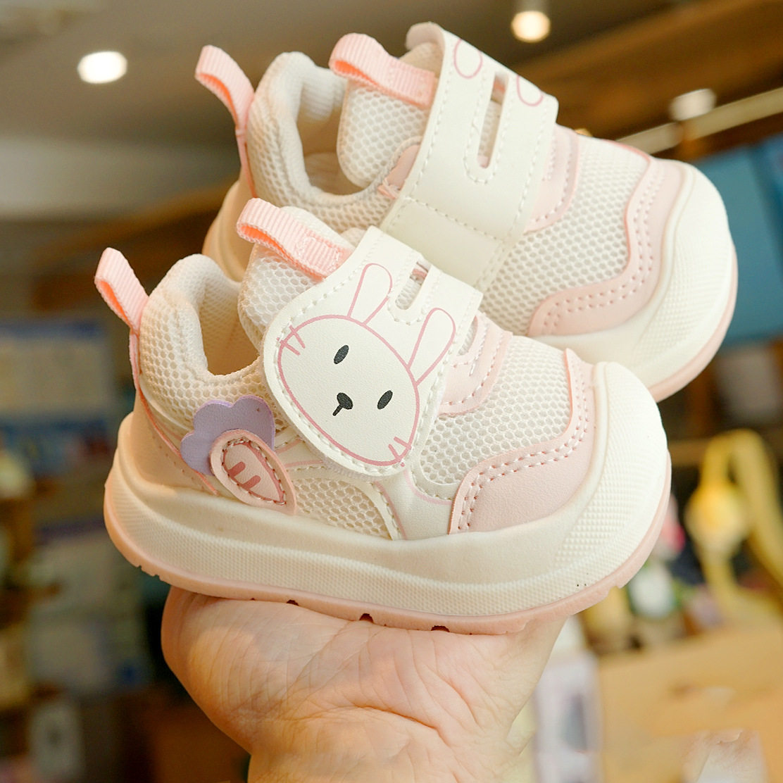 学步鞋春秋新款初学者宝宝鞋子1-2岁婴儿鞋子软底防滑透气可爱,淘宝优惠券,粉丝福利购,淘宝优惠卷