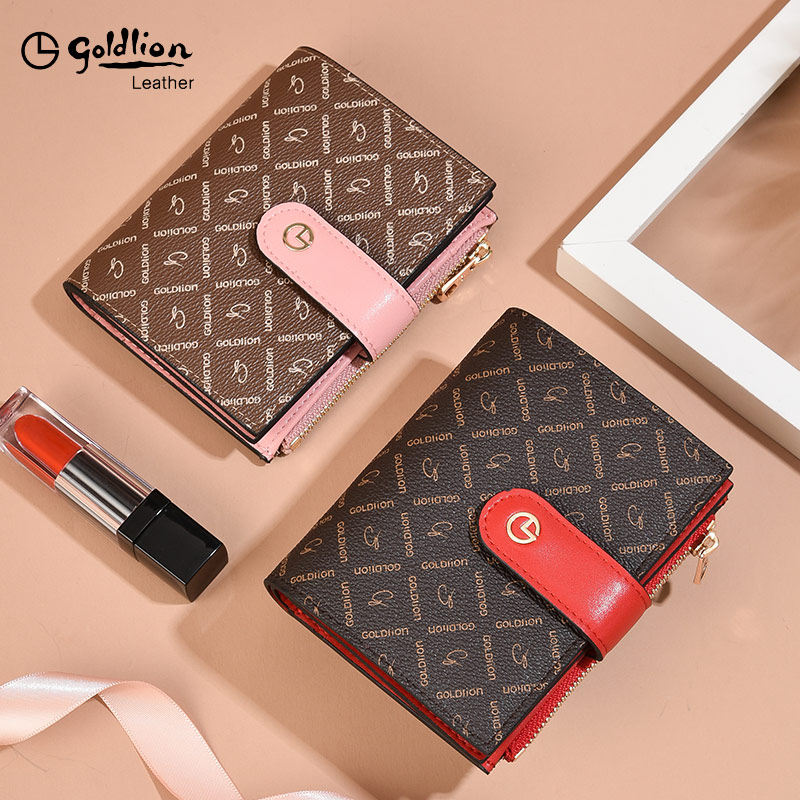 金利来女士短款2020新款时尚零钱包 金利来若羽钱包