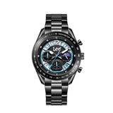 Lee, универсальные мужские часы, трендовые водонепроницаемые кварцевые часы, стальной ремешок, официальный продукт