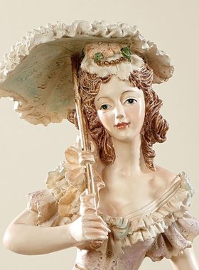 纽约下城公园进口人像小摆件现货