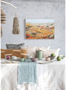 现 纽约下城公园进口风吹过的地方原生态木质草编装饰挂饰礼物