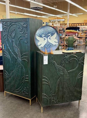 现 纽约下城公园进口新艺术风格复古珐琅金属装饰托盘装饰盘