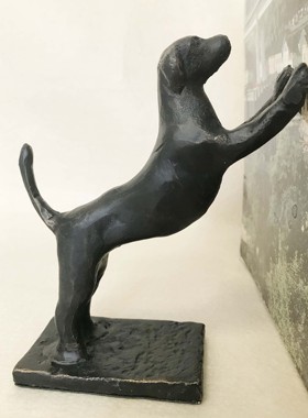 纽约下城公园美式铸铁书档桌面