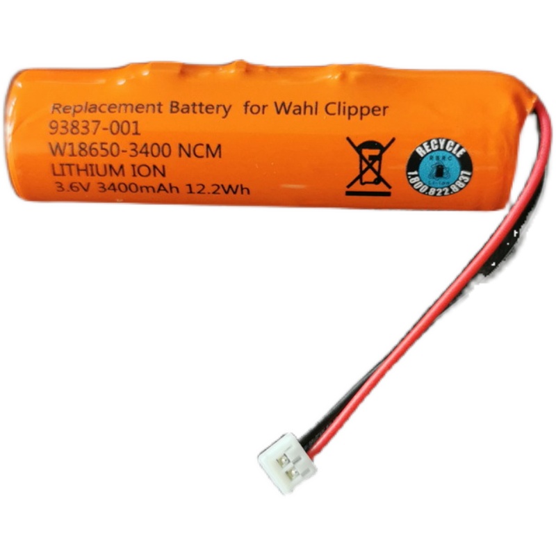 适用于华尔wahl电推剪8148 8591 8504 1919电池进口电芯3400mAh - 图3