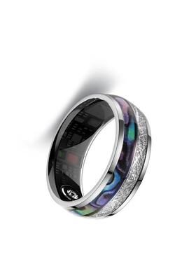 欧美新款温度智能感温睡眠戒指心率健康戒指情侣监测血氧心情时尚