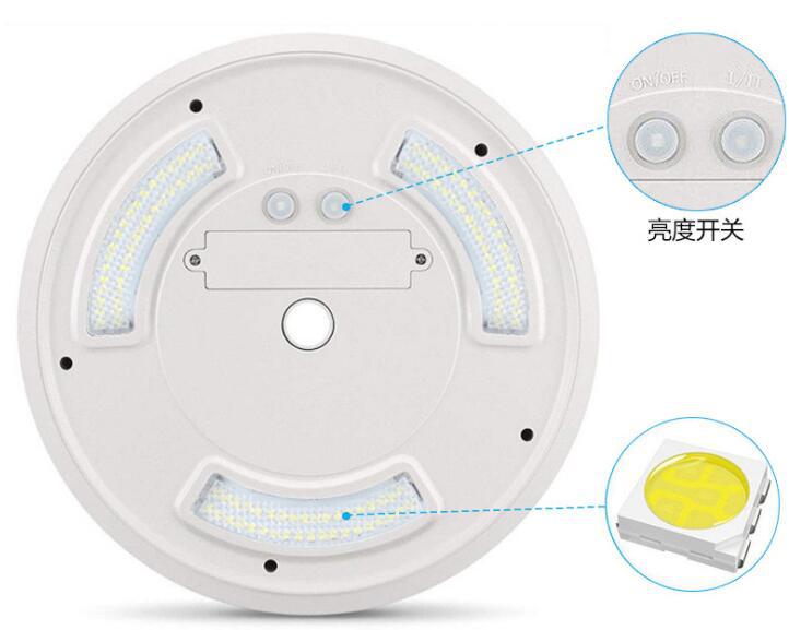 户外太阳能旗杆灯旗帜灯国旗灯帐篷灯野营灯伞顶灯111LED - 图1