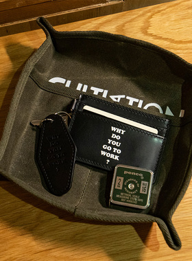 可折叠美式旅行帆布桌面收纳盘