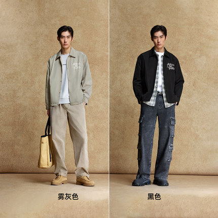 杰克琼斯外套男士秋季新款美式教