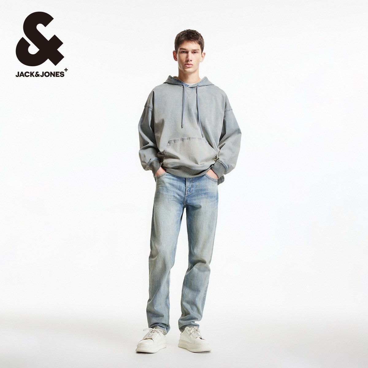 杰克琼斯秋冬新款时尚潮百搭舒适袋鼠兜长袖上衣宽松连帽卫衣男装,淘宝优惠券,粉丝福利购,淘宝优惠卷