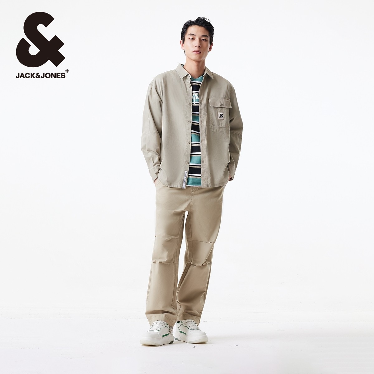 [新降五折]绫致杰克琼斯秋冬舒适休闲字母个性刺绣降落伞休闲裤男,淘宝优惠券,粉丝福利购,淘宝优惠卷