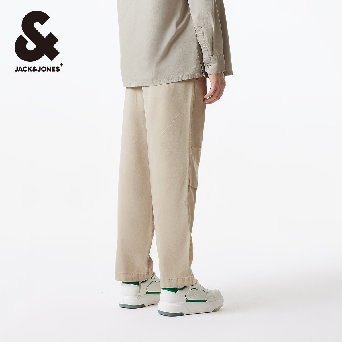 [新降五折]绫致杰克琼斯秋冬舒适休闲字母个性刺绣降落伞休闲裤男,淘宝优惠券,粉丝福利购,淘宝优惠卷