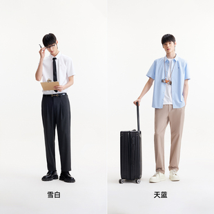 【不易起皱】杰克琼斯男装春夏季衬衫