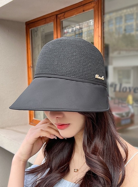 右骋鸭舌帽女春夏大檐