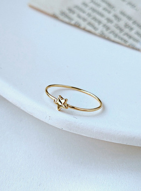 轻奢锆石设计感时尚风个性尾戒