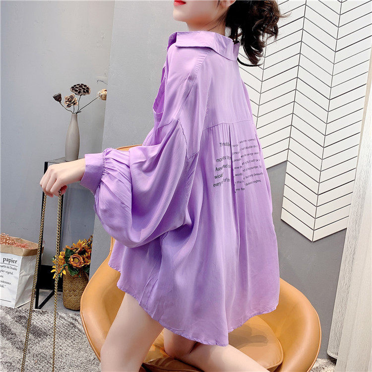 夏季防晒2020年新款宽松韩版衬衫 卡萱儿衬衫