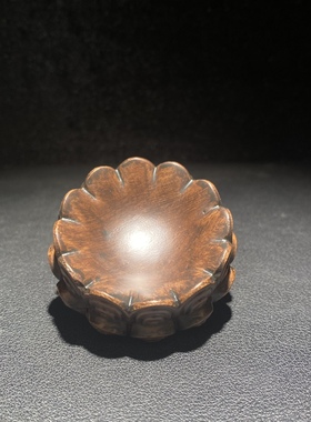 禅意莲花奇石原石树脂仿实木奇石底座摆件工艺品客厅装饰品