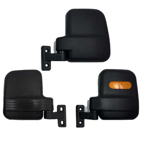 电动三轮车后视镜三轮车反光镜快递车封闭篷车倒车镜金彭宗申通用 - 图3