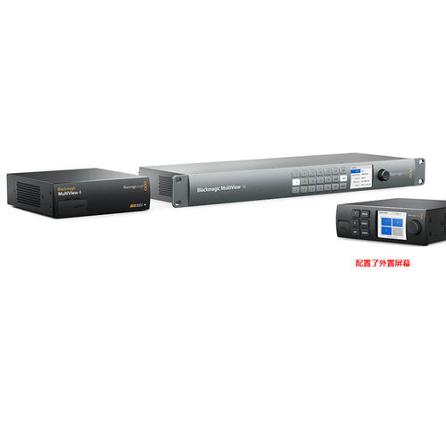 Blackmagic MultiView 4多画面分割器BMD 四路SDI 高清分屏监看器 - 图2