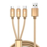 Apple, зарядный кабель, совместимый универсальный мобильный телефон, «три в одном», iphone, андроид