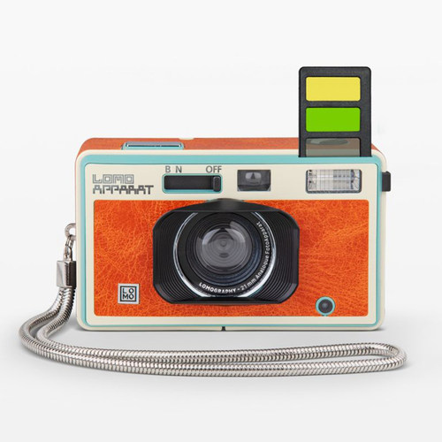 lomo傻瓜相机 LomoApparat 阿帕赫 复古生日礼物21mm广角胶片相 - 图3