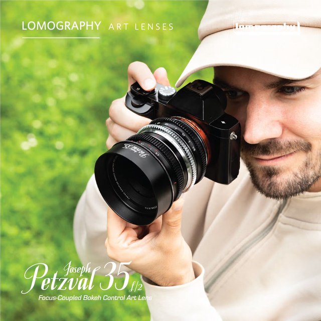 Joseph Petzval 35mm f/2 rotary focus bokeh control mirrorless lens E/Z/RF mount