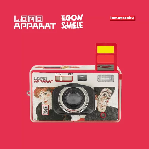 lomo傻瓜相机 LomoApparat 阿帕赫 复古生日礼物21mm广角胶片相 - 图1