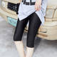 Summer ice silk pants glossy pants elastic ຂະຫນາດໃຫຍ່ໄຂມັນ mm nylon
