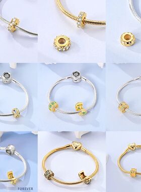 Original Golden Series 925 Sterling Silver Luggage Travel Su