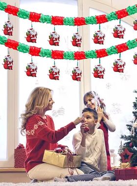 Christmas Banner Garland Merry Christmas Decorations For Hom