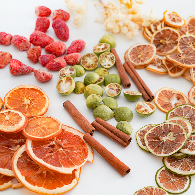 自制香薰蜡烛diy干果材料圣诞白松果尤加利果橡果肉桂橙子柠檬包,淘宝优惠券,粉丝福利购,淘宝优惠卷