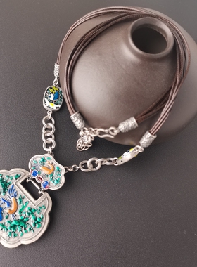 复古六字真言莲花莲花梦觉银银