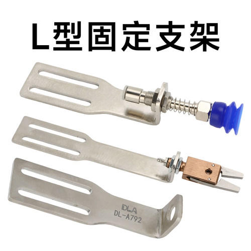 铝型材专用固定块 铝条金具固定块M10 M12安装牙用 机械手配件 - 图1