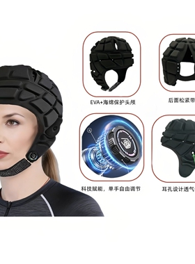 老人防撞跌倒保护头帽子