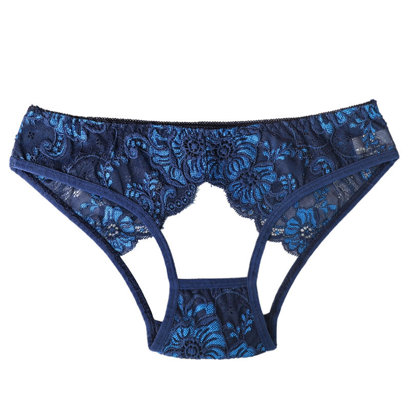 性感蕾丝内裤女大码胖mm纯欲迷人女裤舒适透气纯色网纱三角裤短裤,淘宝优惠券,粉丝福利购,淘宝优惠卷