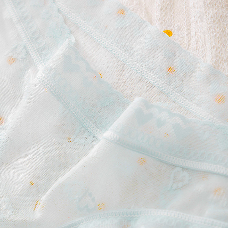 CINVIK梦幻蕾丝网纱性感丁字裤镂空迷人蜜桃臀棉裆加三角女士内裤,淘宝优惠券,粉丝福利购,淘宝优惠卷