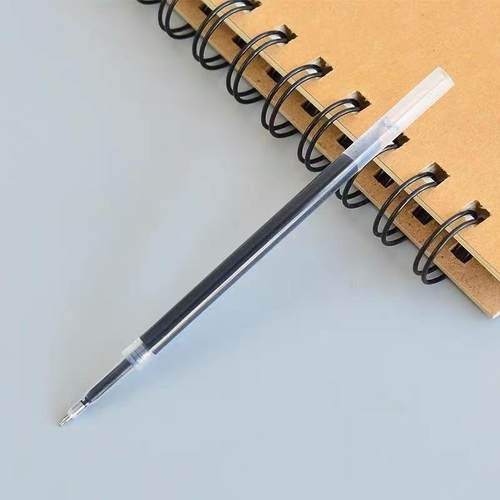 乐炫ST按动笔芯刷题笔芯0.5m学生专用黑色CS笔头按动中性笔替芯 - 图3