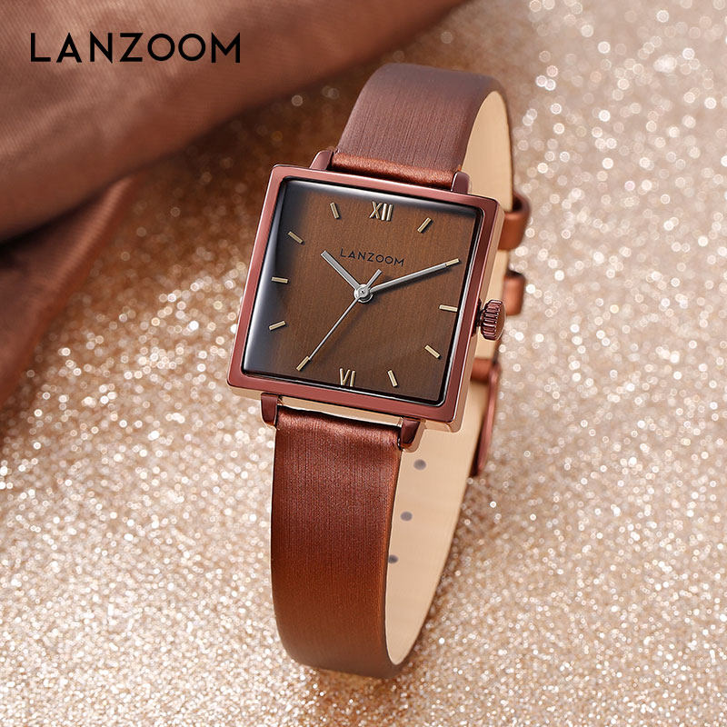 蓝族lanzoom高级感女士女款手表 LANZOOM国产腕表