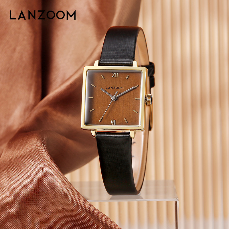 蓝族lanzoom高级感女士女款手表 LANZOOM国产腕表