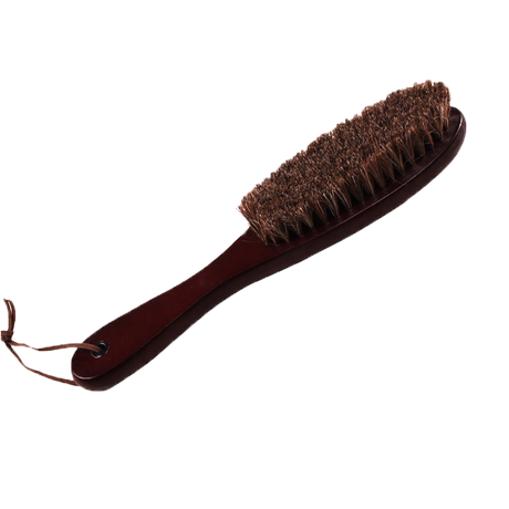 Horsehair Long Handled Soft Shoe Brush