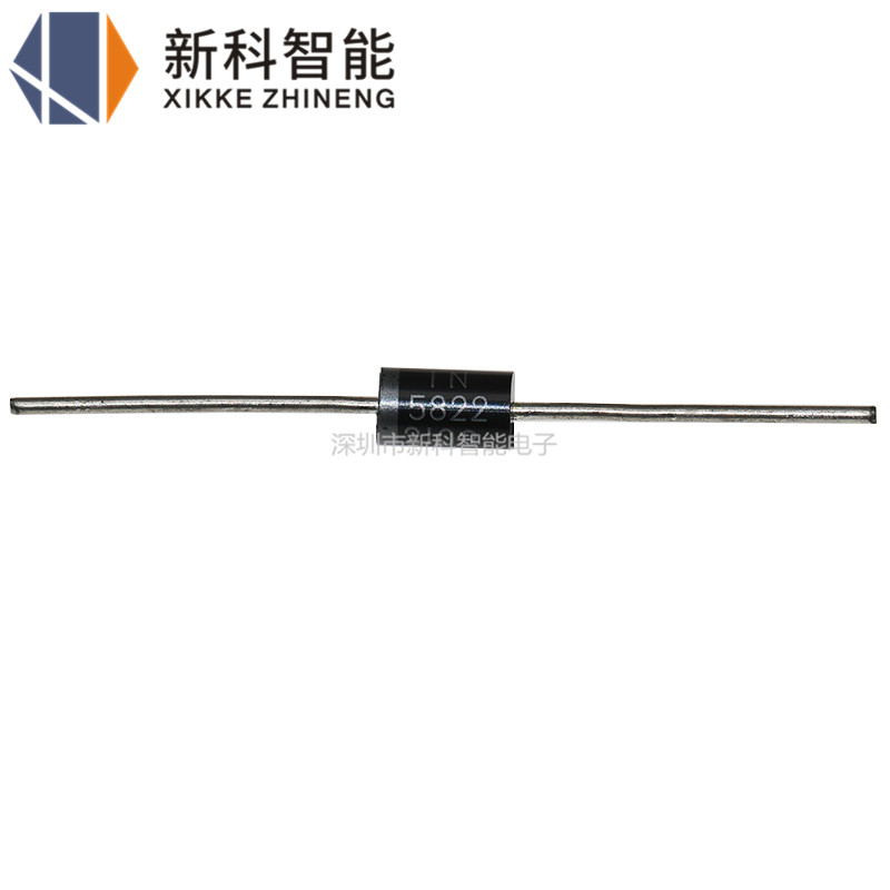肖特基二极管 1N5822 IN5822 40V/3A直插DO-27 1K=125元_虎窝淘